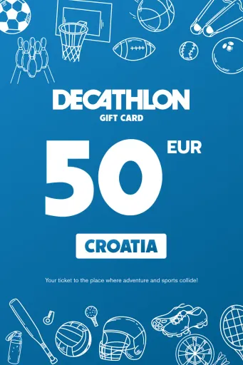 Product Image - Decathlon 50 EUR Gift Card (Croatia) - Digital Key