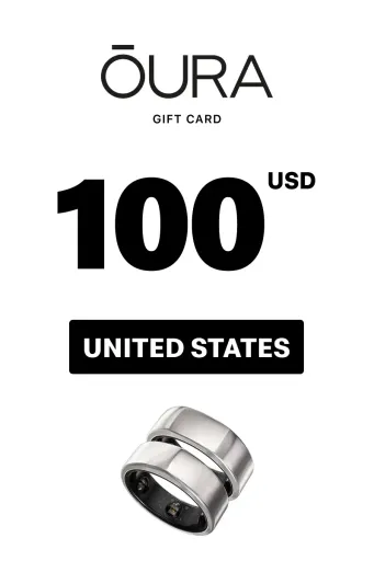 Oura Ring 100 USD Gift Card (United States) - Digital Key