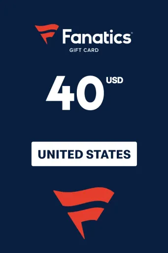 Fanatics 40 USD Gift Card (United States) - Digital Key