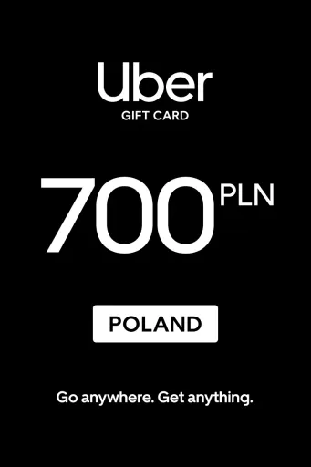 Uber 700 PLN Gift Card (Poland) - Digital Key