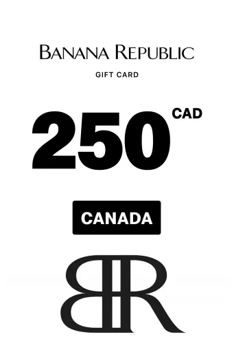 Banana Republic 250 CAD Gift Card (Canada) - Digital Key
