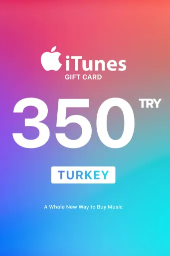 Apple iTunes 350 TRY Gift Card (Turkey) - Digital Key