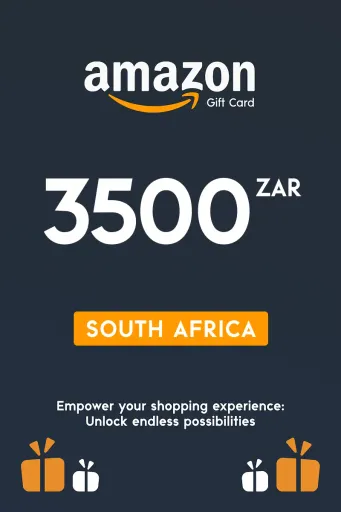 Amazon 3500 ZAR Gift Card (South Africa) - Digital Key