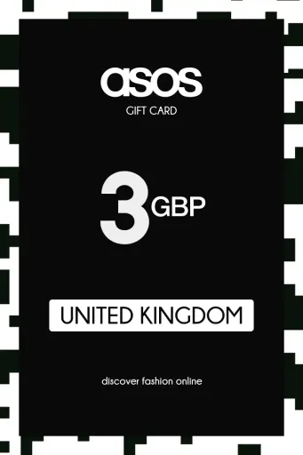 ASOS 3 GBP Gift Card (United Kingdom) - Digital Key