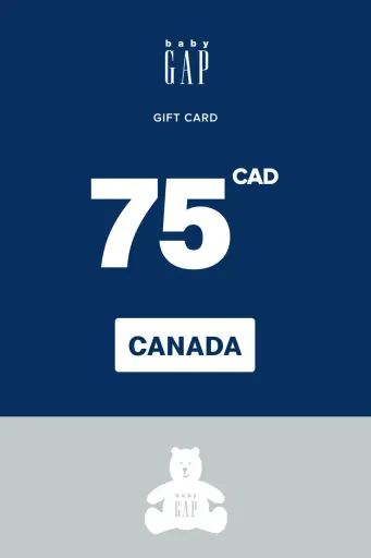 babyGap 75 CAD Gift Card (Canada) - Digital Key