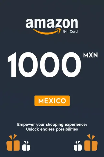 Amazon 1000 MXN Gift Card (Mexico) - Digital Key