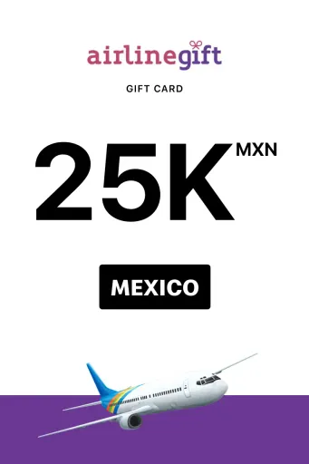 Airline Gift 25000 MXN Gift Card (Mexico) - Digital Key