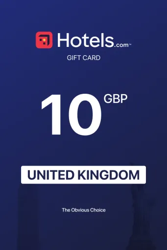 Hotels.com 10 GBP Gift Card (United Kingdom) - Digital Key