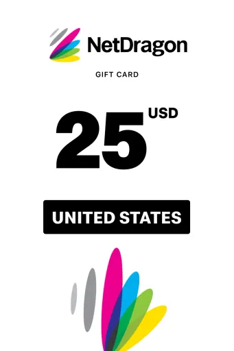 NetDragon Universal 25 USD Gift Card (United States) - Digital Key