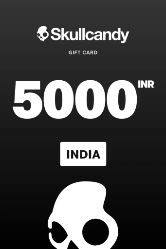 Skullcandy 5000 INR Gift Card (India) - Digital Key