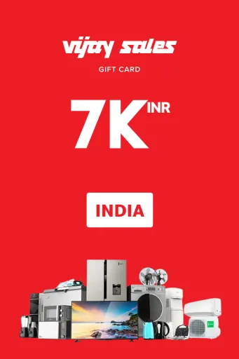 Product Image - Vijay Sales 7000 INR Gift Card (India) - Digital Key