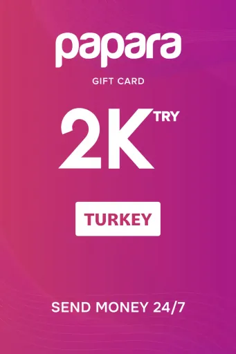 Rewarble Papara Top Up 2000 TRY Gift Card (Turkey) - Rewarble - Digital Key