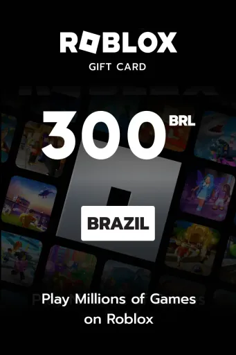 Roblox 300 BRL Gift Card (Brazil) - Digital Key
