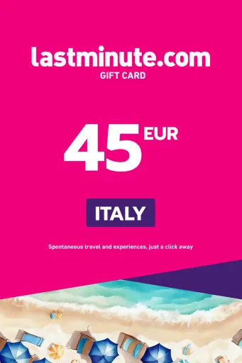 lastminute.com 45 EUR Gift Card (Italy) - Digital Key