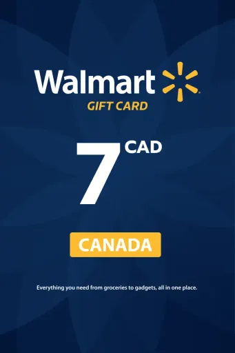 Walmart 7 CAD Gift Card (Canada) - Digital Key