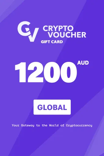 Crypto Voucher 1200 AUD Gift Card (Global) - Digital Key