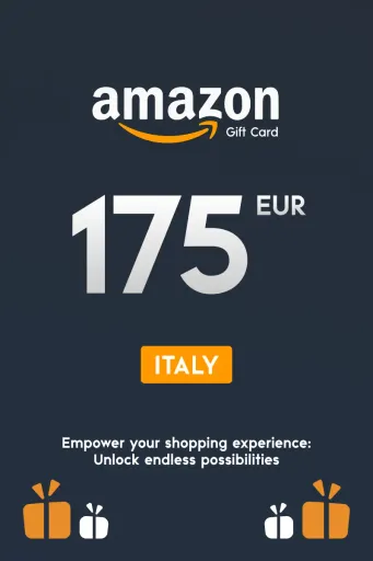 Amazon 175 EUR Gift Card (Italy) - Digital Key