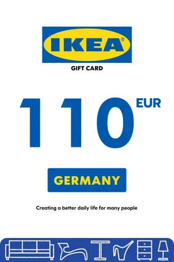 IKEA 110 EUR Gift Card (Germany) - Digital Key