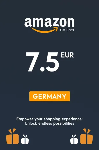 Amazon 7.5 EUR Gift Card (Germany) - Digital Key