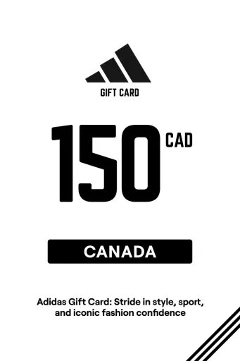 Adidas 150 CAD Gift Card (Canada) - Digital Key