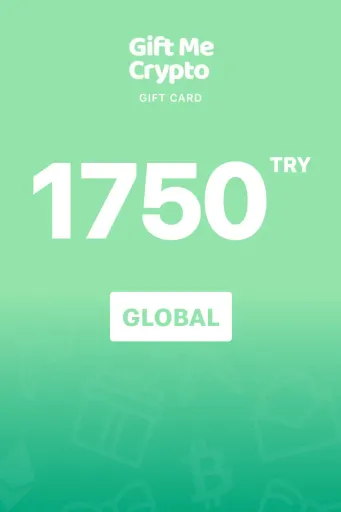 Gift Me Crypto 1750 TRY Gift Card (Global) - Digital Key