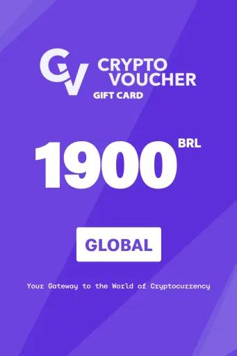 Crypto Voucher 1900 BRL Gift Card (Global) - Digital Key