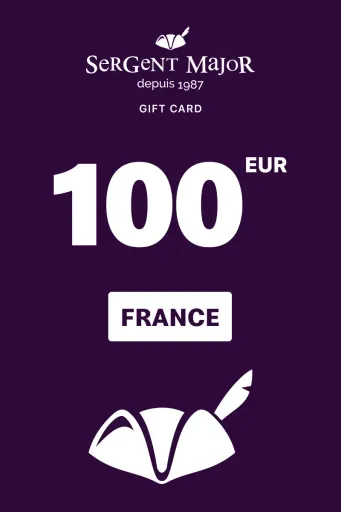 Sergent Major 100 EUR Gift Card (France) - Digital Key