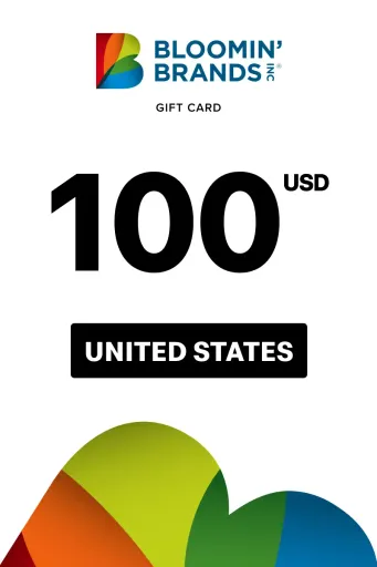 Bloomin' Brands 100 USD Gift Card (United States) - Digital Key