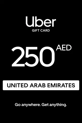 Uber 250 AED Gift Card (United Arab Emirates) - Digital Key