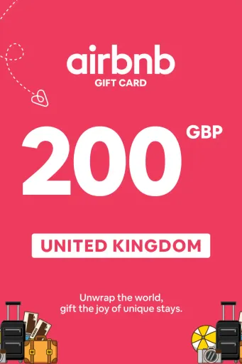 Airbnb 200 GBP Gift Card (United Kingdom) - Digital Key