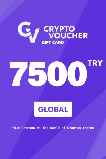 Crypto Voucher 7500 TRY Gift Card (Global) - Digital Key