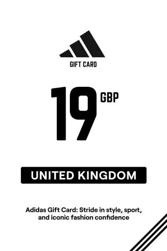 Adidas 19 GBP Gift Card (United Kingdom) - Digital Key