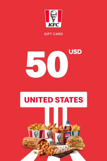 Product Image - KFC 50 USD Gift Card (United States) - Digital Key