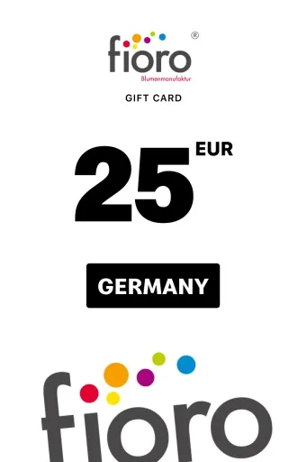 Fioro 25 EUR Gift Card (Germany) - Digital Key