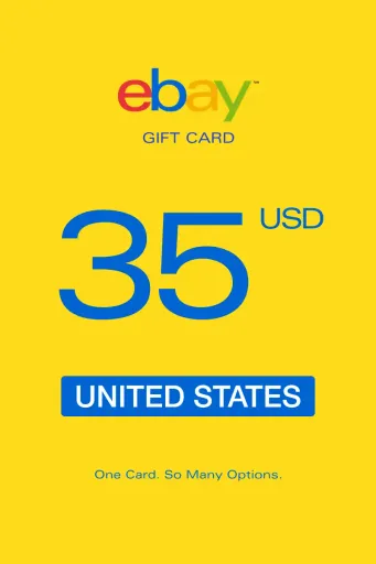 Product Image - eBay 35 USD Gift Card (United States) - Digital Key