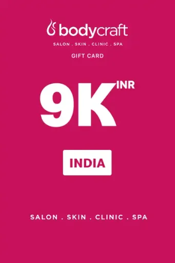 Body Craft 9000 INR Gift Card (India) - Digital Key