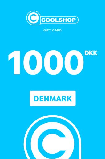 Coolshop 1000 DKK Gift Card (Denmark) - Digital Key