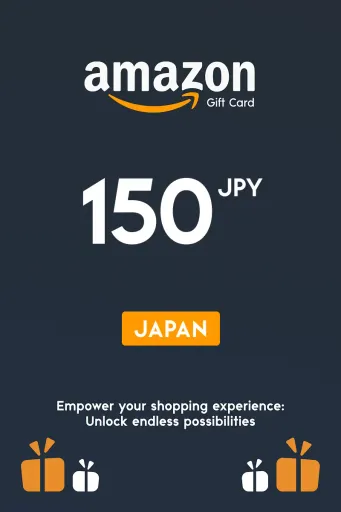 Amazon 150 JPY Gift Card (Japan) - Digital Key