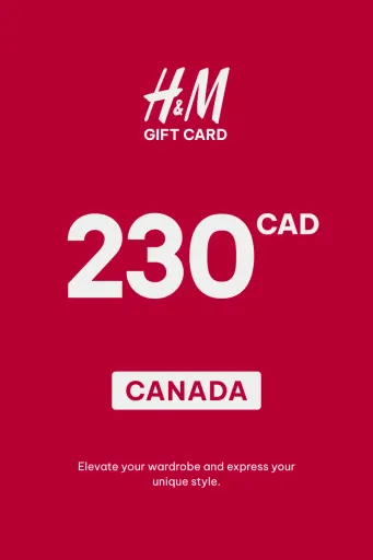 H&M 230 CAD Gift Card (Canada) - Digital Key