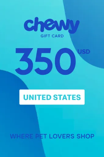 Chewy 350 USD Gift Card (United States) - Digital Key