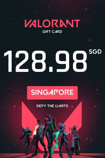 Product Image - Valorant 128.98 SGD Gift Card (Singapore) - Digital Key