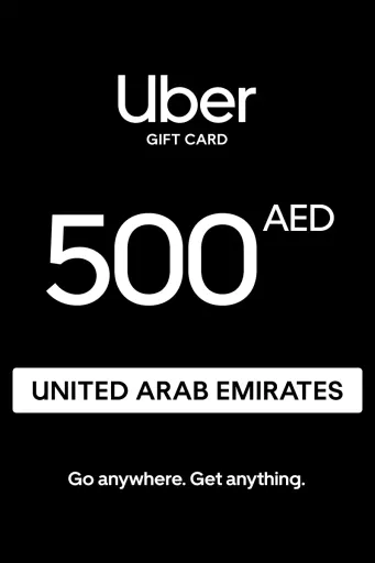 Uber 500 AED Gift Card (United Arab Emirates) - Digital Key