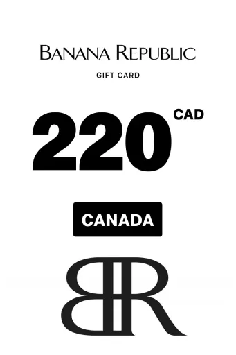 Banana Republic 220 CAD Gift Card (Canada) - Digital Key