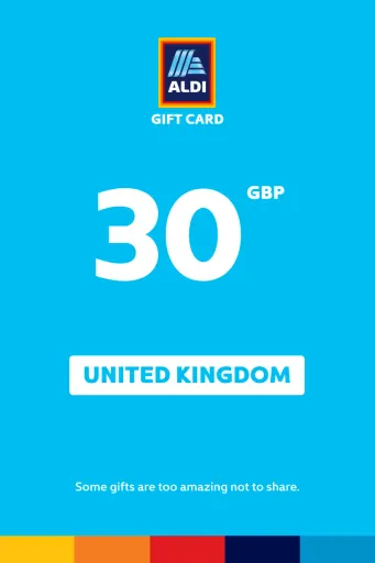 ALDI 30 GBP Gift Card (United Kingdom) - Digital Key