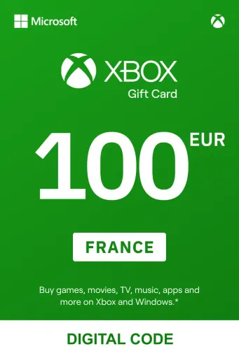 Xbox 100 EUR Gift Card (France) - Digital Key