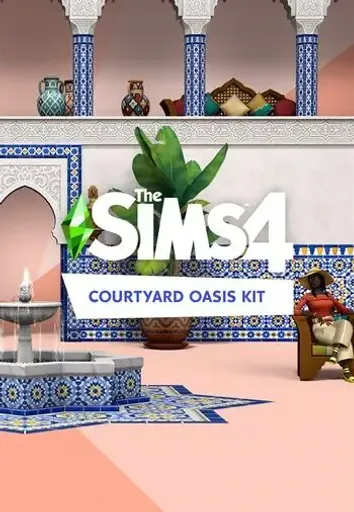 The Sims 4: Courtyard Oasis Kit DLC (Global) (PC) - EA Play - Digital Key