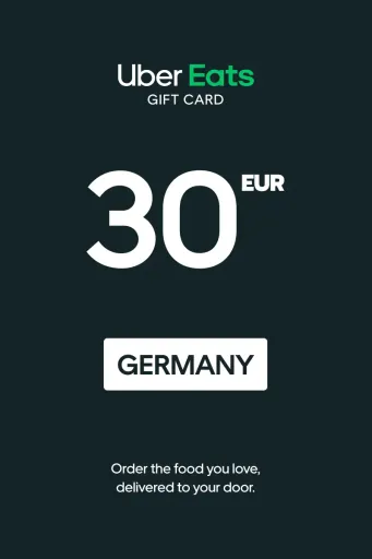 Product Image - Uber Eats 30 EUR Gift Card (Germany) - Digital Key