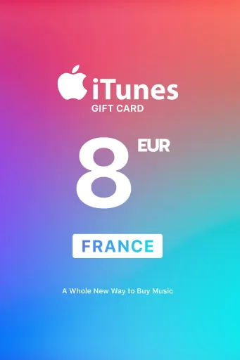 Apple iTunes 8 EUR Gift Card (France) - Digital Key