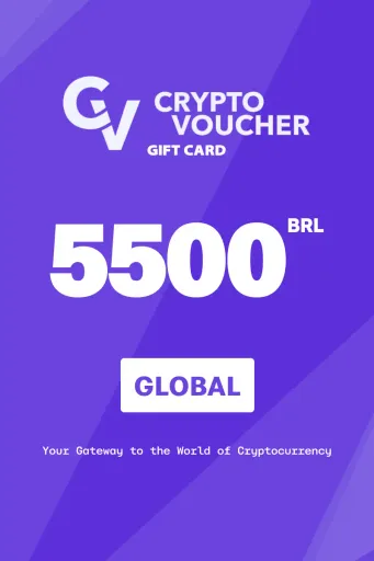 Crypto Voucher 5500 BRL Gift Card (Global) - Digital Key
