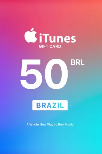 Apple iTunes 50 BRL Gift Card (Brazil) - Digital Key